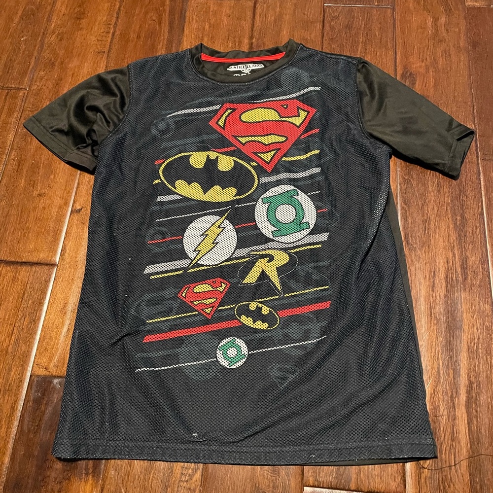 Justice League Youth Mesh Tee
